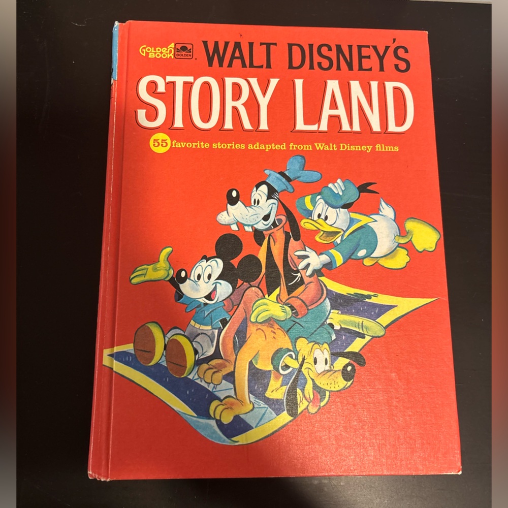 Vintage 1962 Walt Disney's Story Land Children's Book